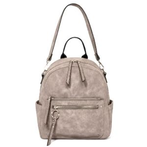 NWT - NYC | Faux Leather Backpack Purse in Taupe